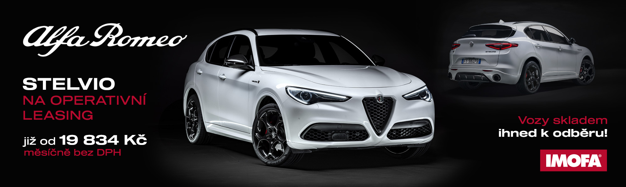 Alfa Romeo Stelvio na operativní leasing