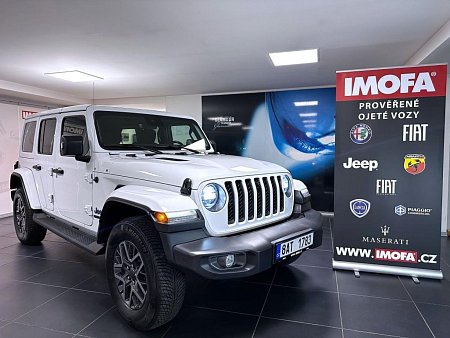 Jeep Wrangler Unlimited 2.0T 4xe PHEV 380k AT8 80th Anniversary, reg. 6/2021 - havex.cz